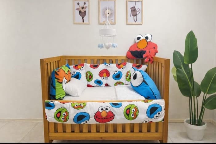 Sunny Street – 6-Piece Character-Themed Nursery Bedding & Bumper Set